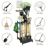 Wytrzymały Stojak Ogrodowy Trójpoziomowy z Opcjonalnymi Kółkami i Haczykami 2