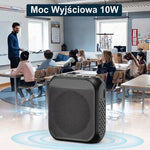 Wzmacniacz Głosu Przenośny 10W z Regulowanym Mikrofonem – Idealny do Szkół i dla Seniorów 6