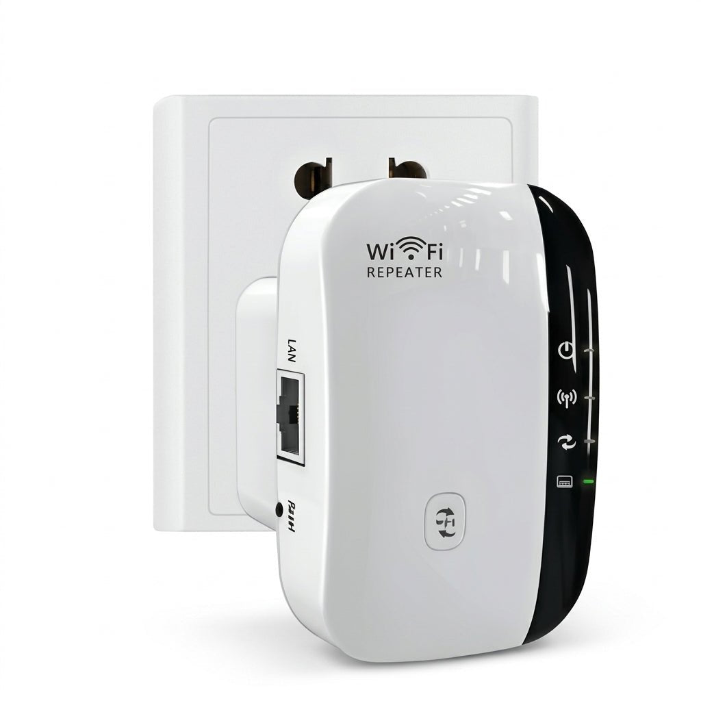 Wzmacniacz Wi-Fi do Domu i Biura – Zwiększa Zasięg i Prędkość Sygnału Wi-Fi 4
