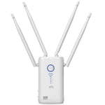 Wzmacniacz WiFi do Gniazdka z Czterema Antenami – Długi Zasięg do 760m, Prędkość 1200 Mb/s 5