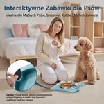 Zabawka Interaktywna dla Psów z Układanką i Smakołykami – Antypoślizgowa 21,5 cm 3