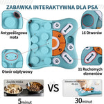 Zabawka Interaktywna dla Psów z Układanką i Smakołykami – Antypoślizgowa 21,5 cm 10