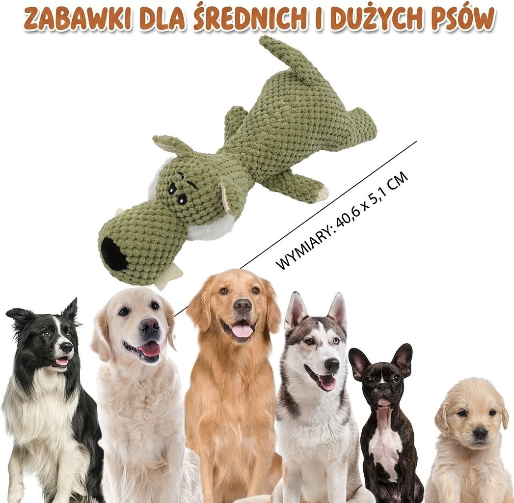Zabawka dla Psa do Żucia – Odporna na Gryzienie, Teksturowana, Dla Szczeniaka i Psów 2