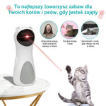 Zabawka dla kota interaktywna z automatycznym laserem – Stymulująca zabawa w domu 4