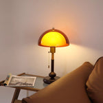 Zabytkowa Lampa Stołowa Vintage Szklana - Elegancki Akcent do Salonu 3