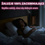 Zaciemniająca Osłona Okna Samoprzylepna – 100% Blokada Światła, Materiał Poliester 10