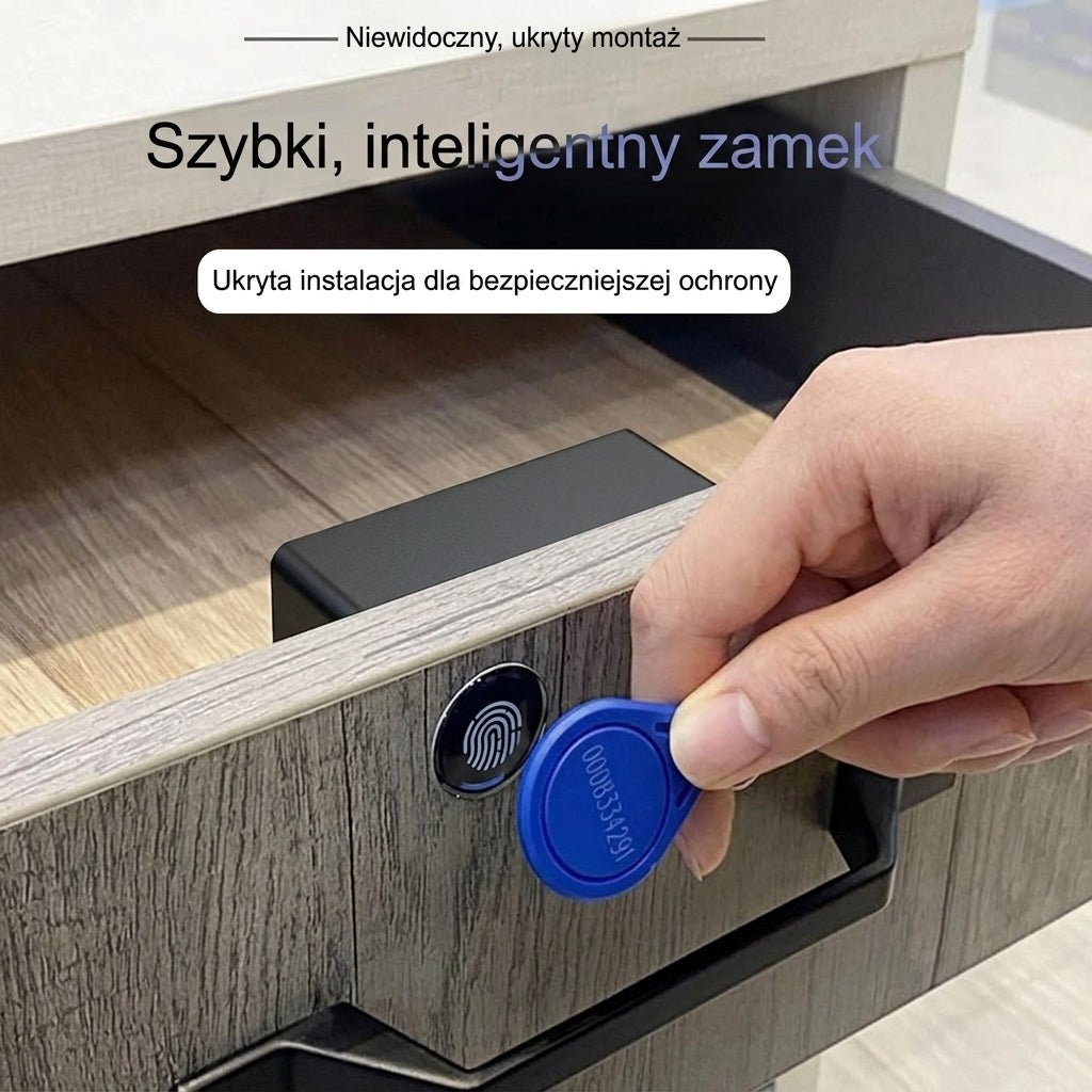 Zamek Do Szafki Magnetyczny Niewidoczny – Łatwy Montaż Bez Wiercenia, Do Drzwi 45 mm 7