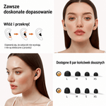 Zatyczki do Uszu do Spania i Podróży – Redukcja Hałasu 45 dB, Wielokrotnego Użytku z Silikonu