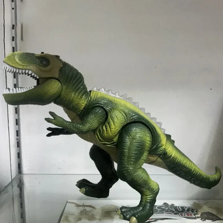 Zdalnie Sterowany Dinozaur T-Rex z LED - Chodząca i Ryczy Zabawka dla 3 Latka 5