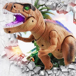Zdalnie Sterowany Dinozaur T-Rex z LED - Chodząca i Ryczy Zabawka dla 3 Latka 8