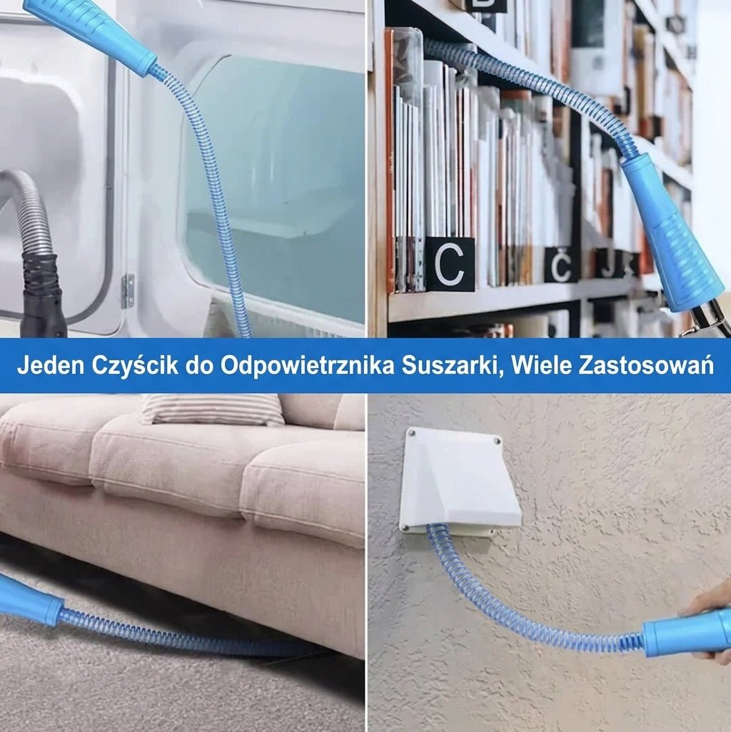 Zestaw Do Czyszczenia Otworów Wentylacyjnych – Elastyczna Końcówka Do Odkurzacza 6