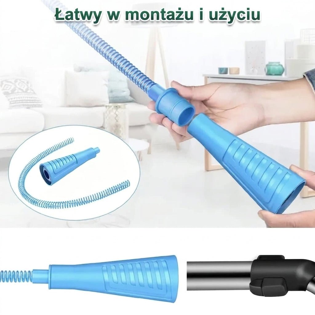Zestaw Do Czyszczenia Otworów Wentylacyjnych – Elastyczna Końcówka Do Odkurzacza 4