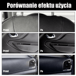Zestaw Do Czyszczenia Wnętrza Samochodu – 3 Sztuki, Szybkoschnący Spray do Skóry i Plastiku