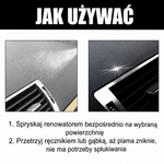 Zestaw Do Czyszczenia Wnętrza Samochodu – 3 Sztuki, Szybkoschnący Spray do Skóry i Plastiku
