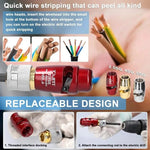 Zestaw Narzędzi Dla Elektryka - Łatwe Zdejmowanie Izolacji i Łączenie Przewodów 5