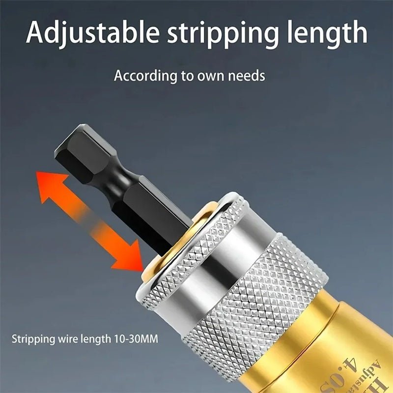 Zestaw Narzędzi Dla Elektryka - Łatwe Zdejmowanie Izolacji i Łączenie Przewodów 6