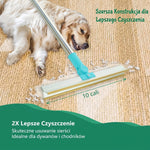 Zestaw Narzędzi Do Usuwania Sierści Zwierząt – 3 Elementy z Regulowanym Uchwytem 71-142 cm