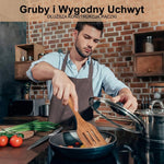 Zestaw Narzędzi Kuchennych z Drewna Tekowego – Odporne i Trwałe do Codziennego Gotowania 5