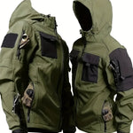 Zestaw Outdoorowy Męski z Wodoodporną Kurtką i Spodniami – Polarowa Podszewka, Wiatroszczelny 1