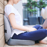 Zestaw Poduszek Ortopedycznych - Ergonomiczne Wsparcie Lędźwiowe i Komfort Siedzenia 1