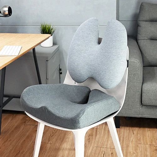 Zestaw Poduszek Ortopedycznych - Ergonomiczne Wsparcie Lędźwiowe i Komfort Siedzenia 2