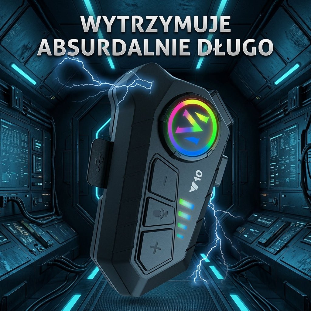 Zestaw Słuchawkowy Bluetooth do Kasku Motocyklowego – Wodoodporny IPX6 z 30 Godzinami Rozmów 10