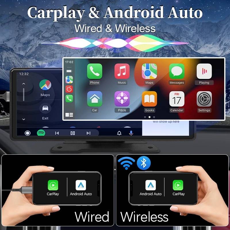 Zestaw Stereo Samochodowy z Ekranem Dotykowym 10,26 – Bluetooth i Kamera Cofania z LED 1