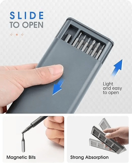 Zestaw Wkrętaków Precyzyjnych 51 w 1 z Magnesem i Ergonomiczną Rękojeścią 4