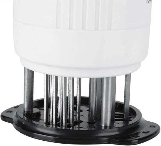 Zestaw do Nastrzykiwania Mięsa ze Stali Nierdzewnej z Systemem Zmiękczania - 30 Igieł, Ergonomiczny Uchwyt, Mycie w Zmywarce 5