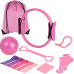 Zestaw do Pilatesu - 13-Częściowy Zestaw Piłek i Taśm Oporowych do Ćwiczeń 0