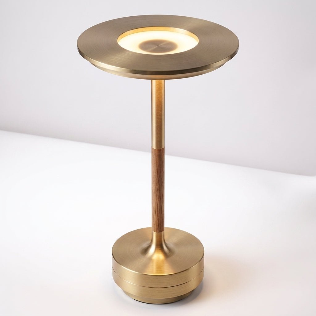 Lampa Stołowa Bezprzewodowa z Regulacją Jasności – Wodoodporna, Ładowalna do Użytku Wewnętrznego i Zewnętrznego 4
