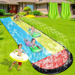 Zjeżdżalnia Dmuchana dla Dzieci z Funkcją Wodną – Bezpieczna i Trwała na Podwórko 480 x 140 cm 0