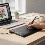 Duży tablet graficzny – wysoka czułość do rysowania