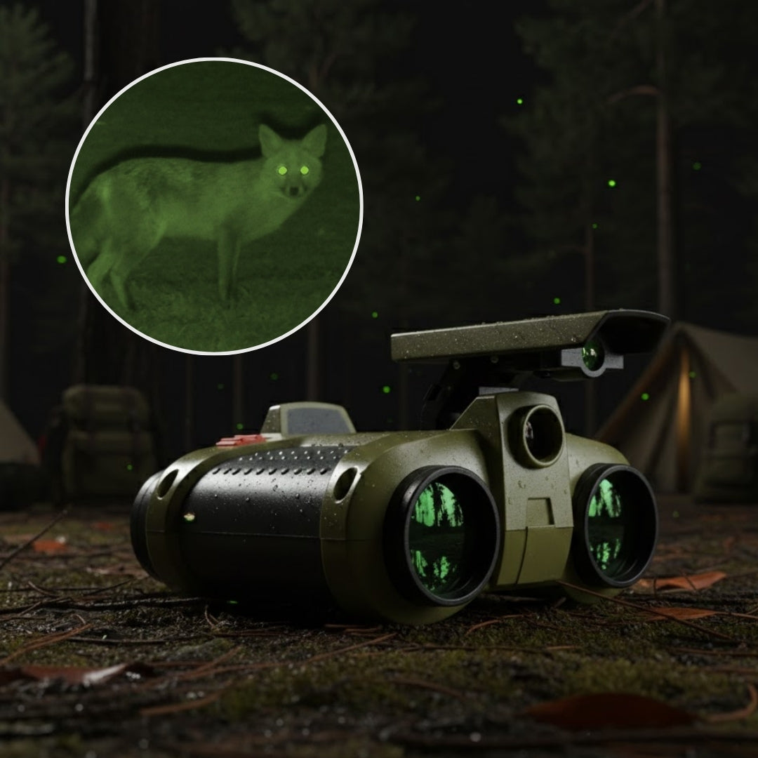 Dziecięce gogle noktowizyjne z lornetką – obserwacja w nocy