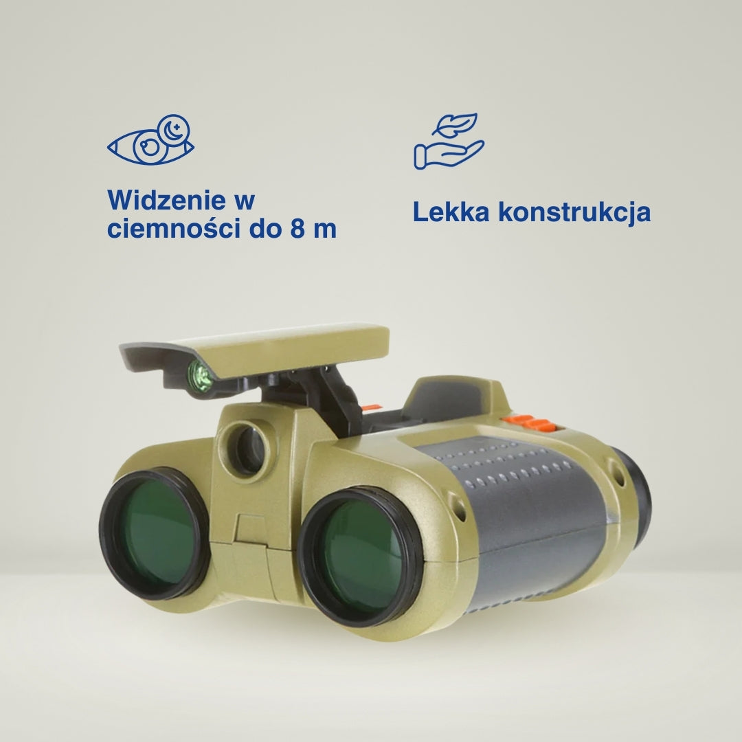 Dziecięce gogle noktowizyjne z lornetką – szczegóły i funkcje produktu