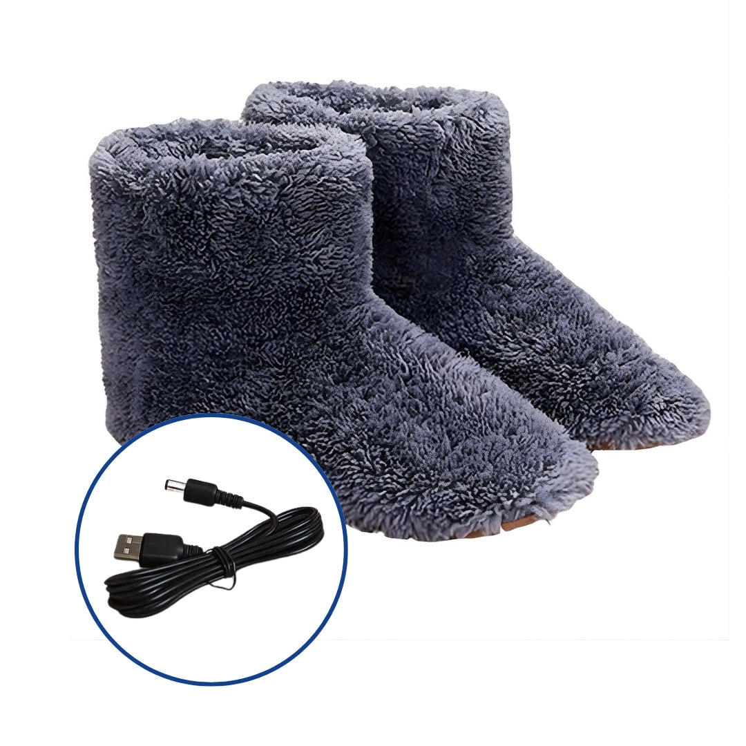 Elektryczne kapcie USB – podgrzewane, wygodne i ciepłe