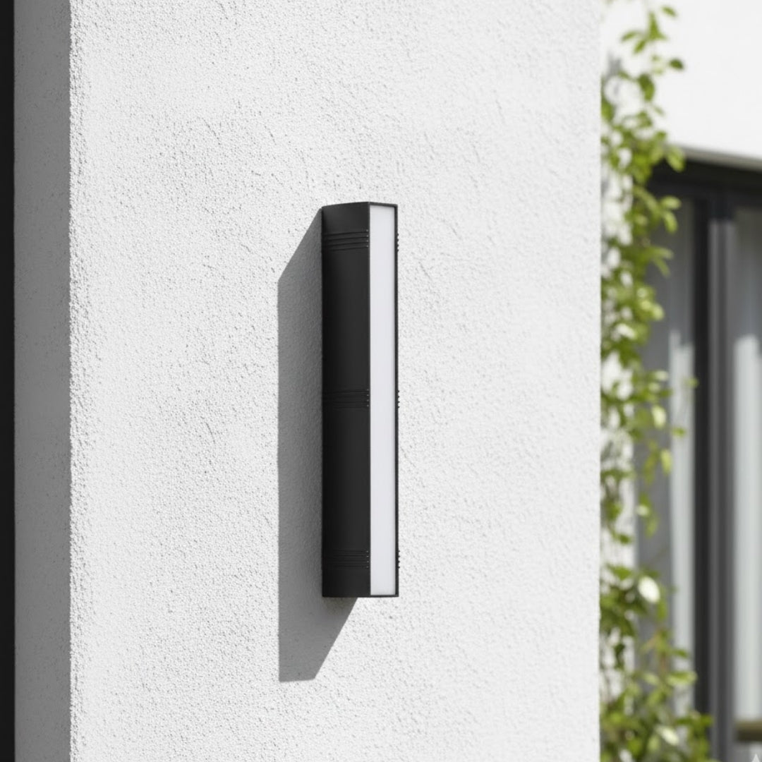 Lampa zewnętrzna w ciągu dnia – widok bez światła