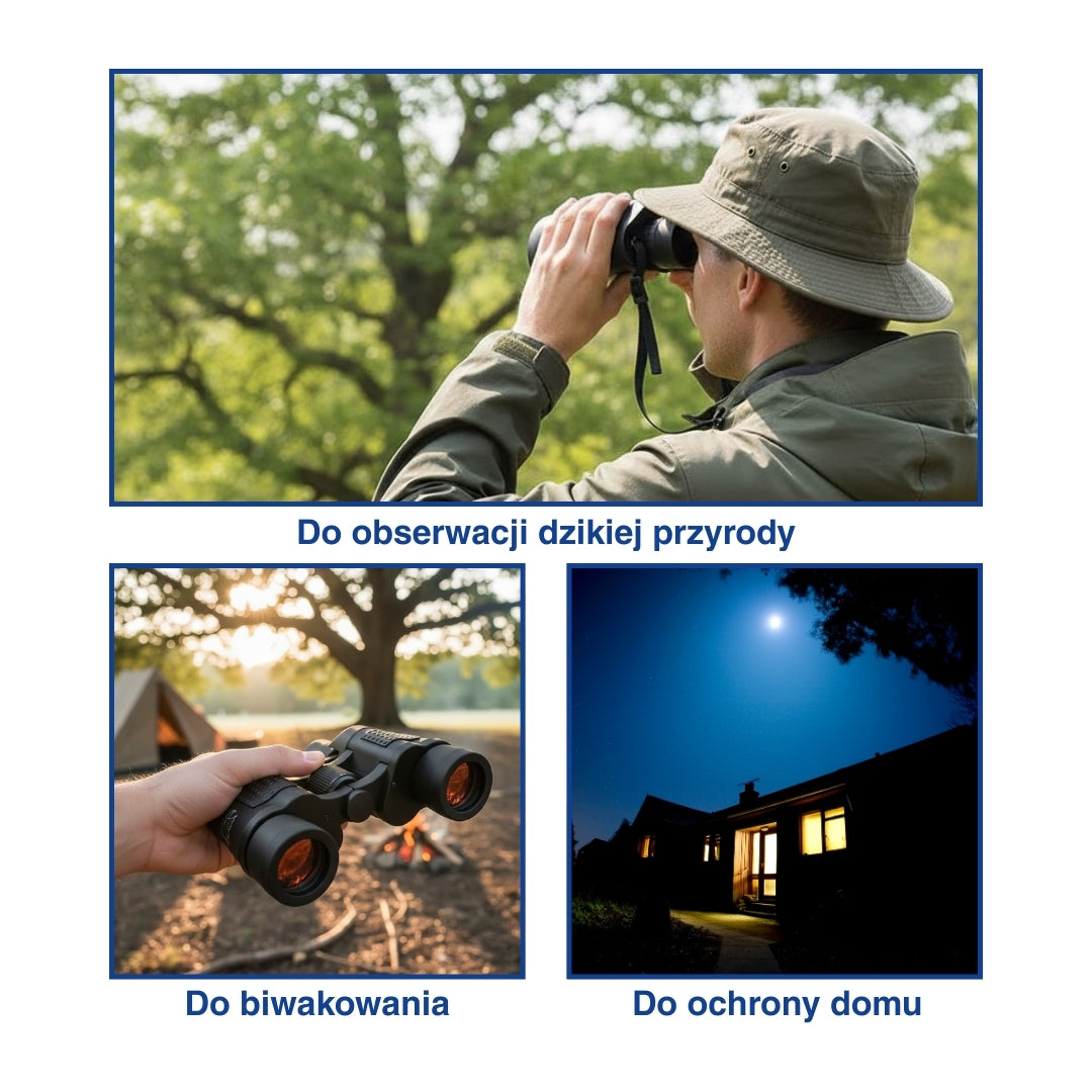 Długodystansowa lornetka noktowizyjna – wszechstronna w każdej scenerii