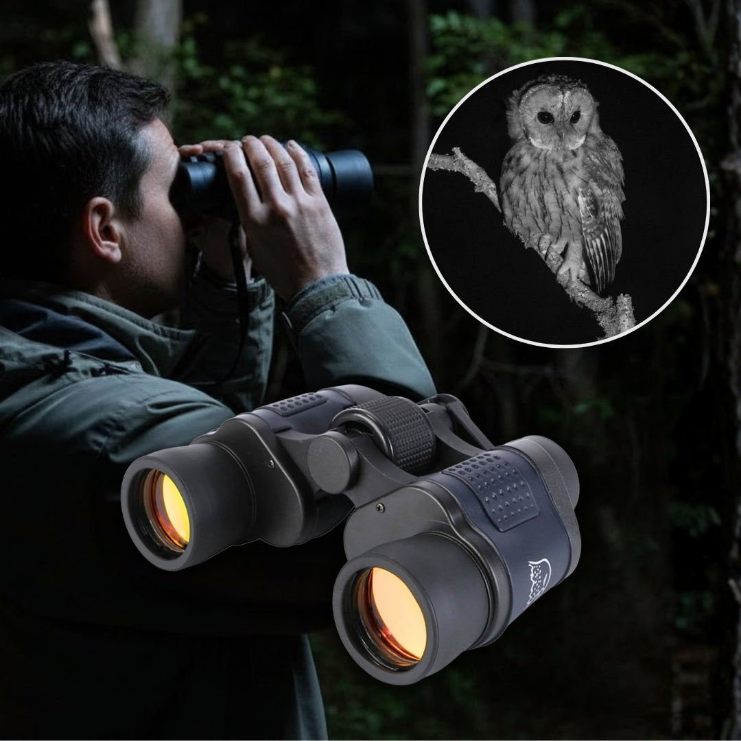 Długodystansowa lornetka noktowizyjna – obserwacja w ciemności