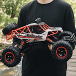 Monster Truck 4x4 – zdalnie sterowany pojazd terenowy, kolor czerwony