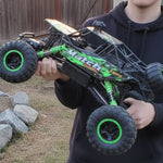Monster Truck 4x4 – zdalnie sterowany pojazd terenowy, kolor zielony