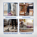 Elektryczne kapcie USB – ciepłe stopy podczas pracy, gotowania, sprzątania i czytania