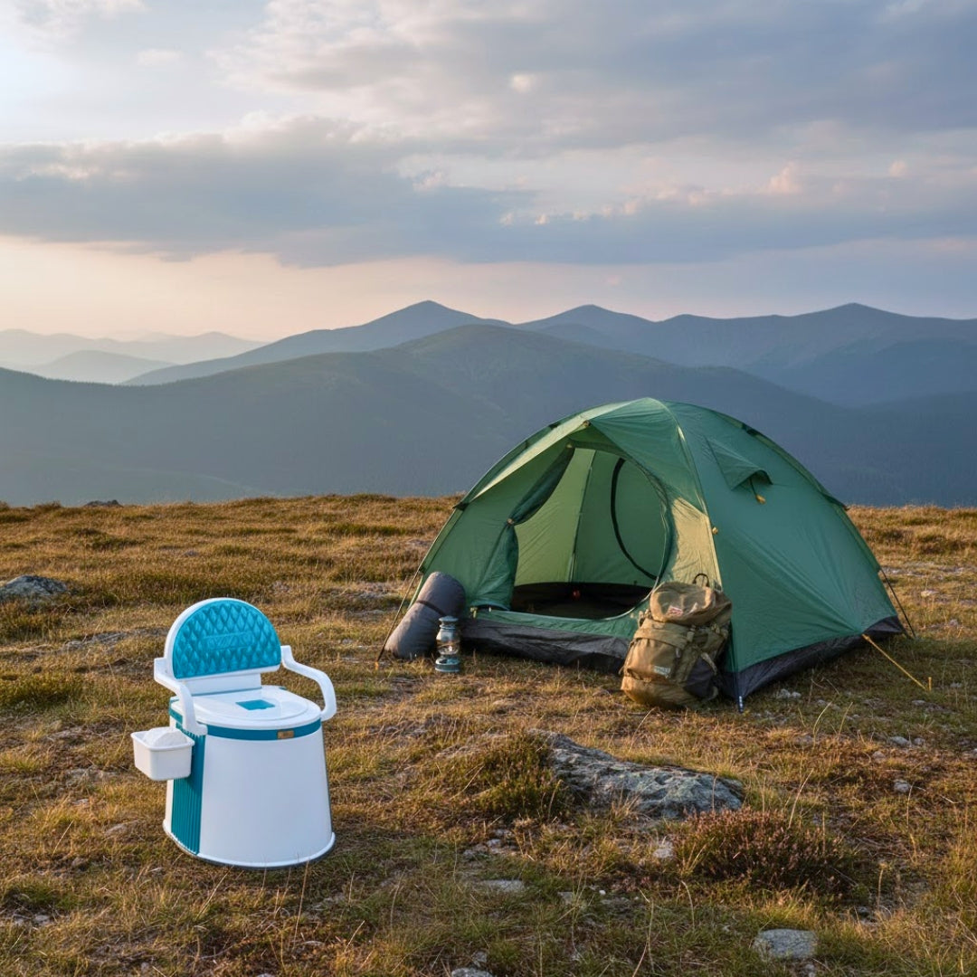 Przenośna toaleta dla dorosłych – użycie podczas kempingu