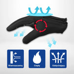 Termiczne rękawice zimowe – do jazdy na rowerze i nart, z technologią dotykową