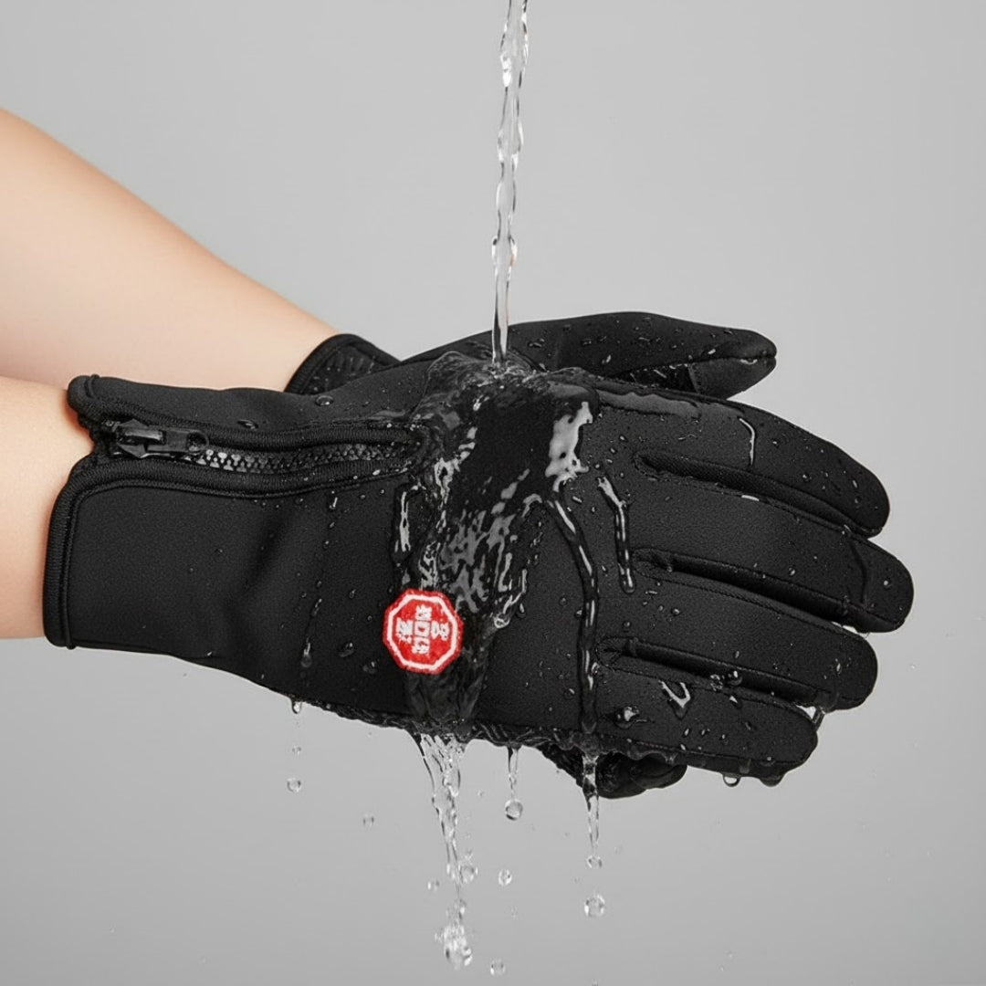 Termiczne rękawice zimowe – do jazdy na rowerze i nart, wodoodporne