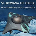 Zabawka Łódź Podwodna RC z Kamerą Wi-Fi – 6-Kanałowe Sterowanie, Do 10 m 2